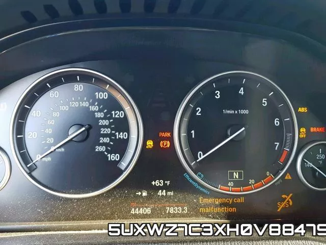 5UXWZ7C3XH0V88479 фото 9