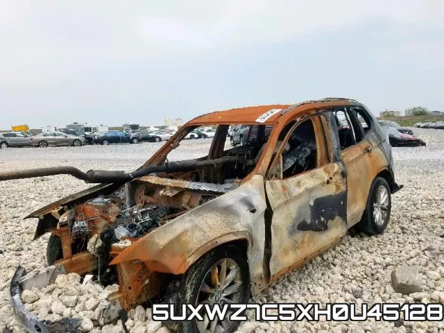 5UXWZ7C5XH0U45128 фото 3