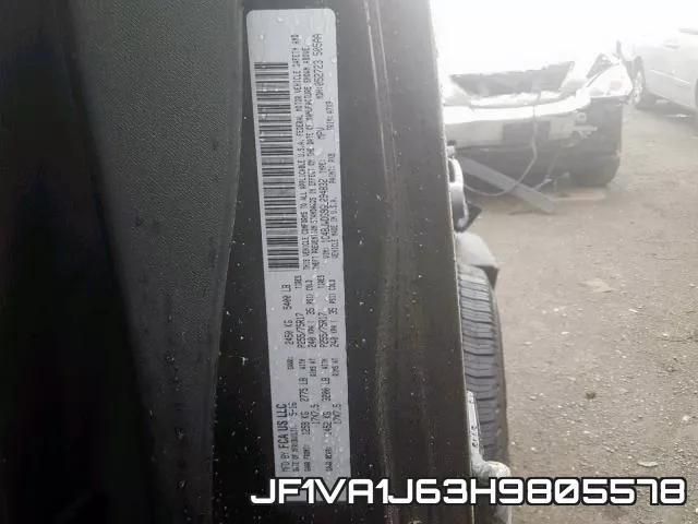 JF1VA1J63H9805578 фото 2