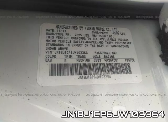 JN1BJ1CP6JW103364 фото 10