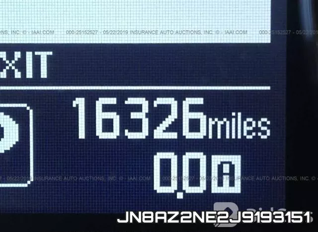 JN8AZ2NE2J9193151 фото 8