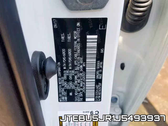 JTEBU5JR1J5493937 фото 2