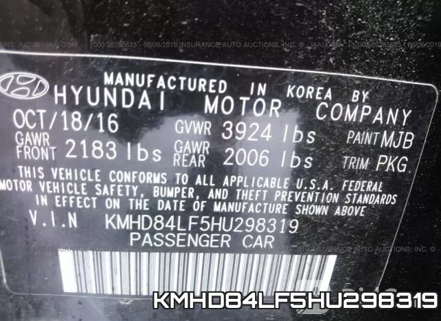 KMHD84LF5HU298319 фото 10
