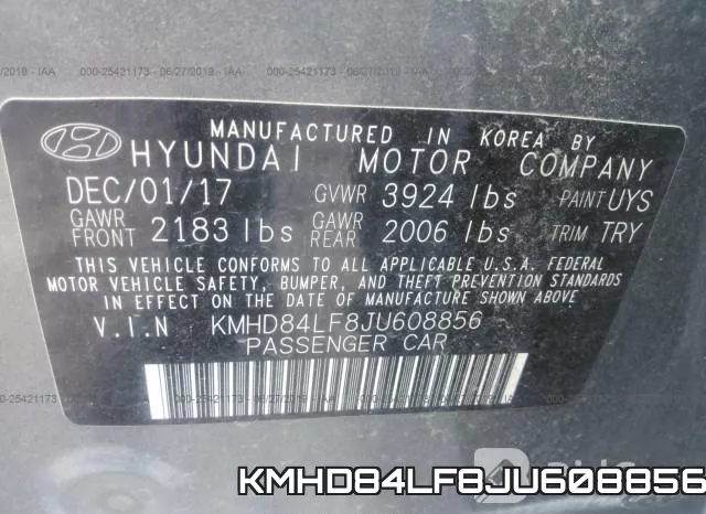 KMHD84LF8JU608856 фото 10
