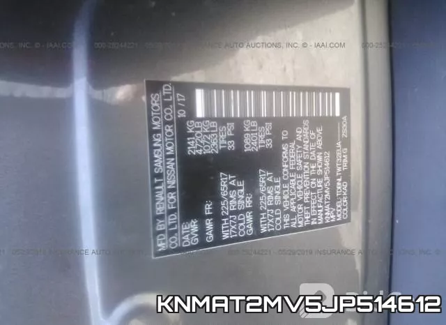 KNMAT2MV5JP514612 фото 10
