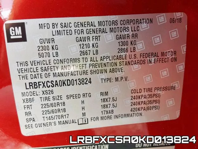 LRBFXCSA0KD013824 фото 2