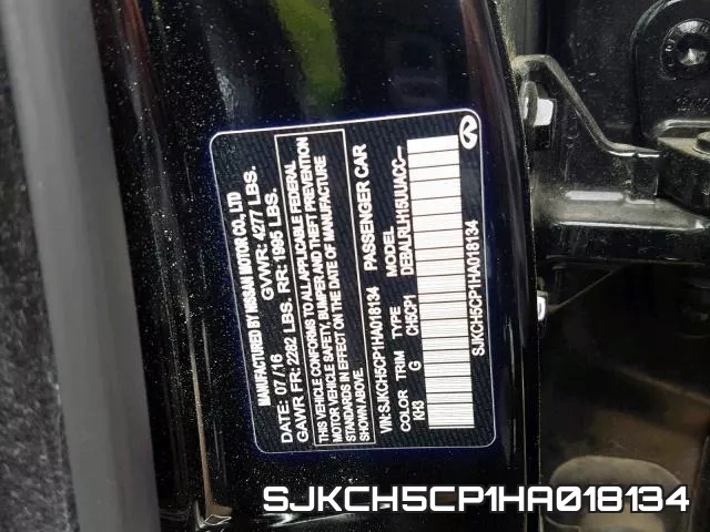 SJKCH5CP1HA018134 фото 2