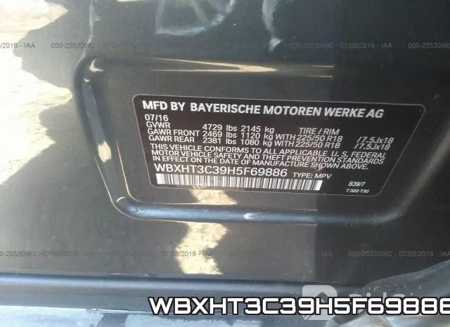 WBXHT3C39H5F69886 фото 10