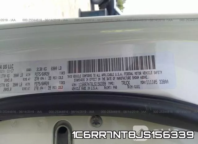 1C6RR7NT8JS156339 фото 10