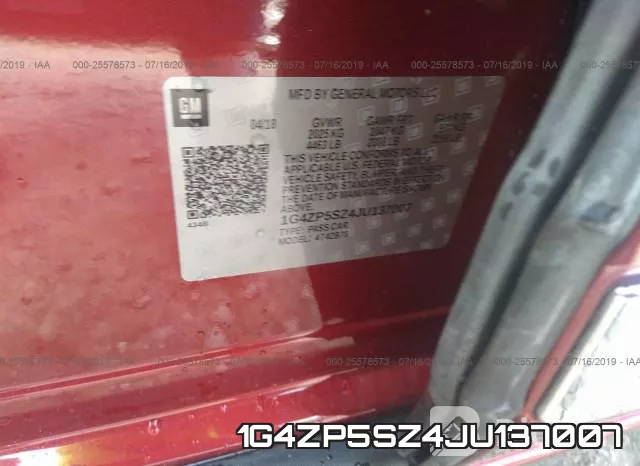 1G4ZP5SZ4JU137007 фото 10
