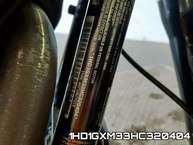 1HD1GXM33HC320404 фото 2