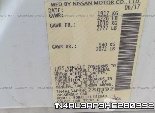 1N4AL3AP3HC280392 фото 10