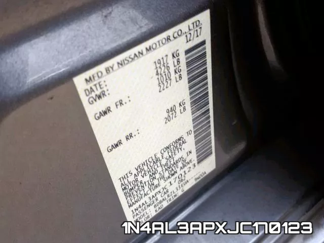 1N4AL3APXJC170123 фото 2