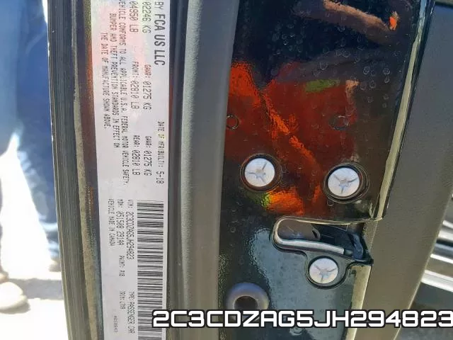 2C3CDZAG5JH294823 фото 2