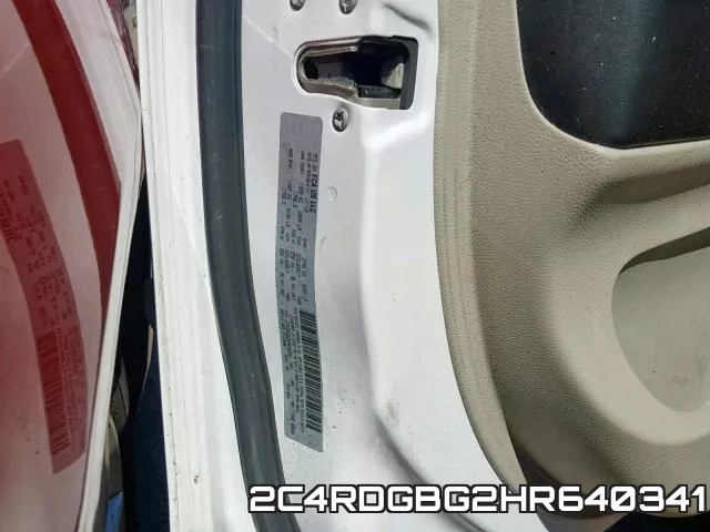 2C4RDGBG2HR640341 фото 2