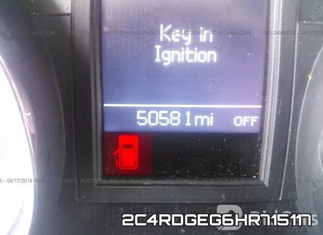2C4RDGEG6HR715117 фото 8
