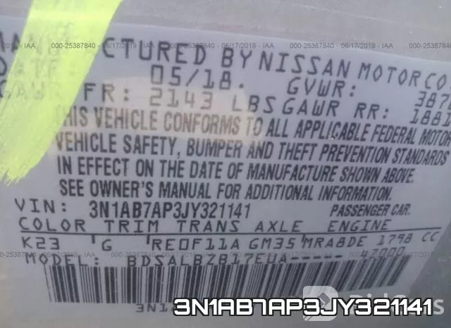3N1AB7AP3JY321141 фото 10