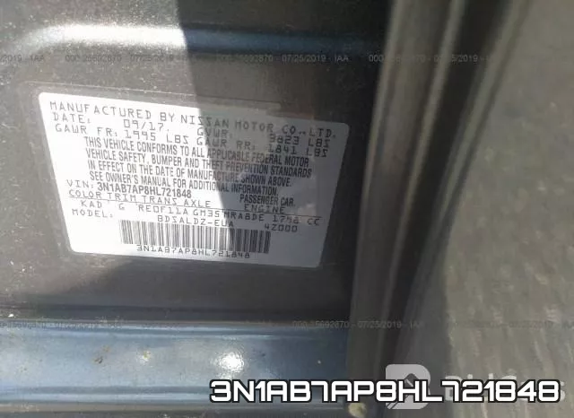 3N1AB7AP8HL721848 фото 10