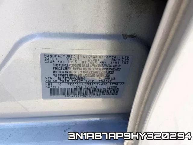3N1AB7AP9HY320294 фото 2