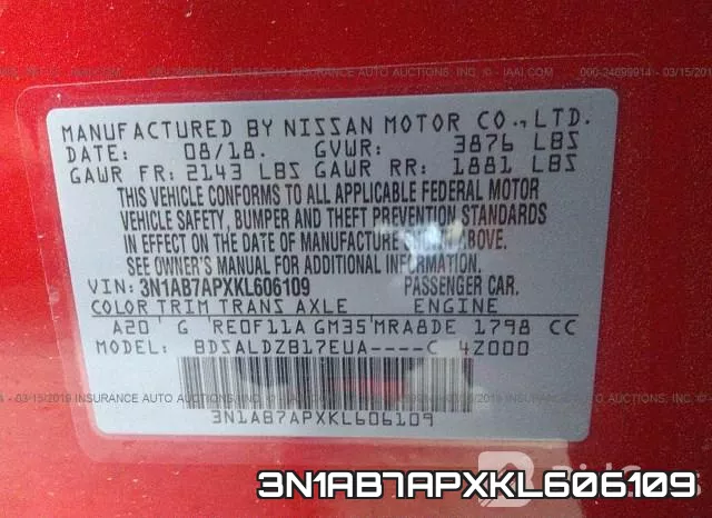 3N1AB7APXKL606109 фото 10