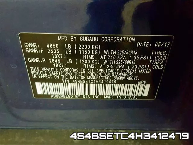 4S4BSETC4H3412479 фото 2