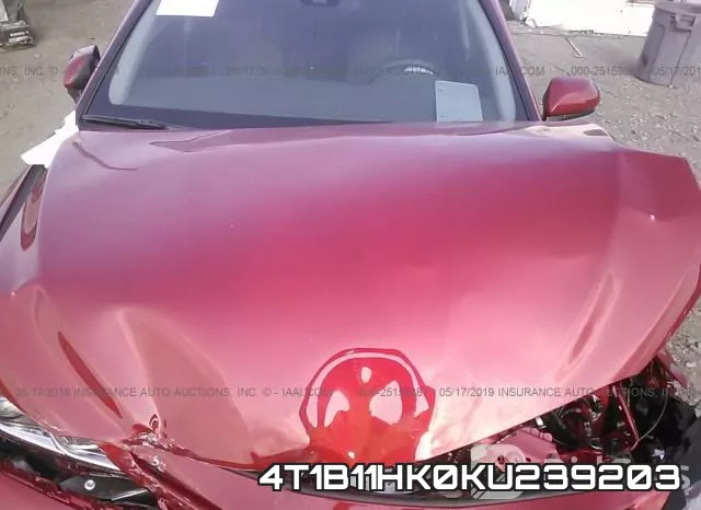 4T1B11HK0KU239203 фото 2