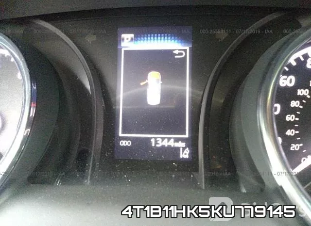 4T1B11HK5KU779145 фото 8