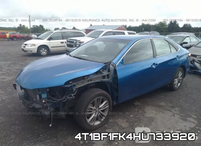 4T1BF1FK4HU733920 фото 3