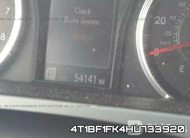 4T1BF1FK4HU733920 фото 8