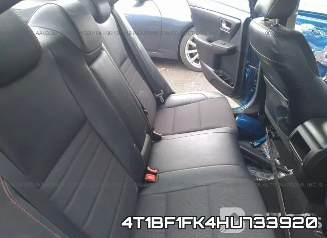 4T1BF1FK4HU733920 фото 9