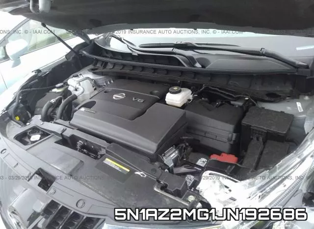 5N1AZ2MG1JN192686 фото 2