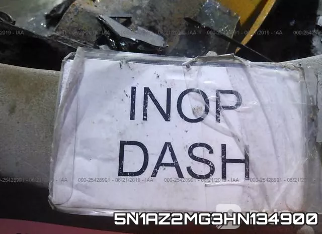5N1AZ2MG3HN134900 фото 8