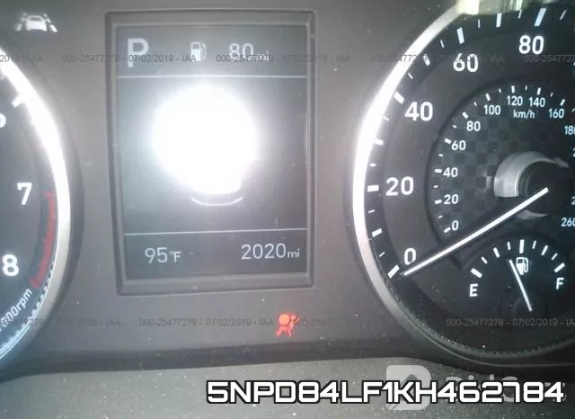 5NPD84LF1KH462784 фото 8