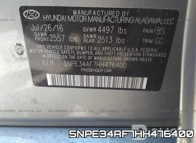 5NPE34AF7HH476400 фото 10