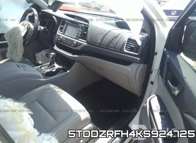5TDDZRFH4KS924725 фото 6