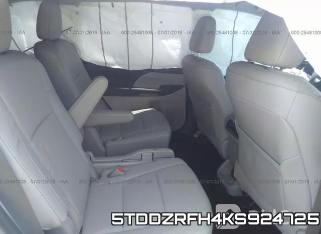 5TDDZRFH4KS924725 фото 9