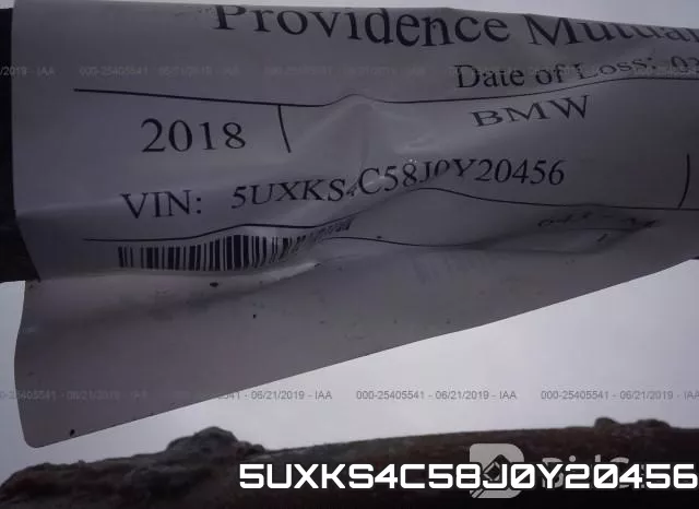 5UXKS4C58J0Y20456 фото 10