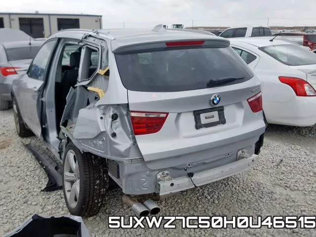 5UXWZ7C50H0U46515 фото 4