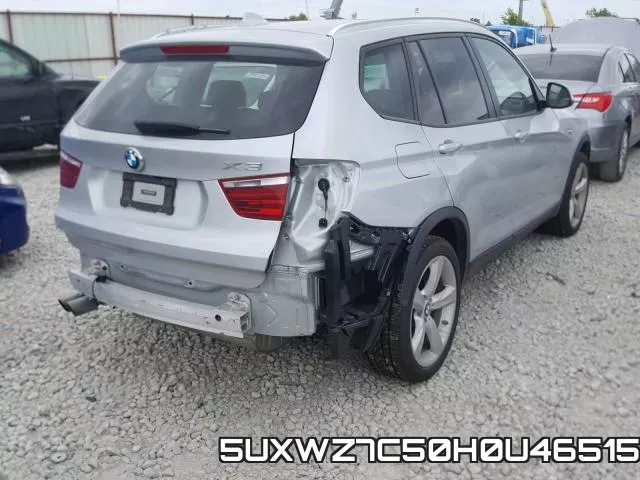 5UXWZ7C50H0U46515 фото 5