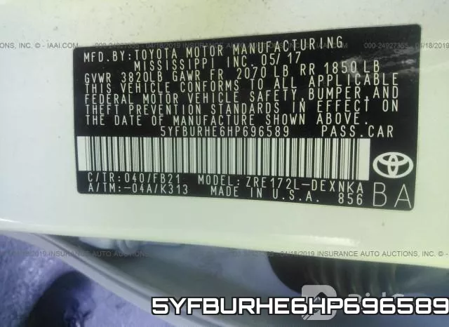 5YFBURHE6HP696589 фото 10