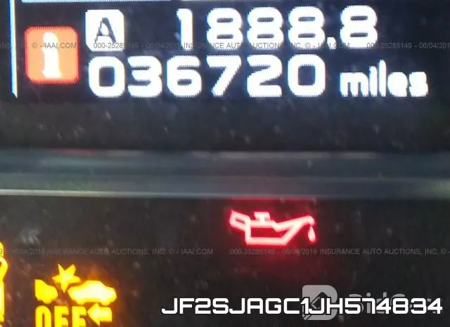 JF2SJAGC1JH574834 фото 8