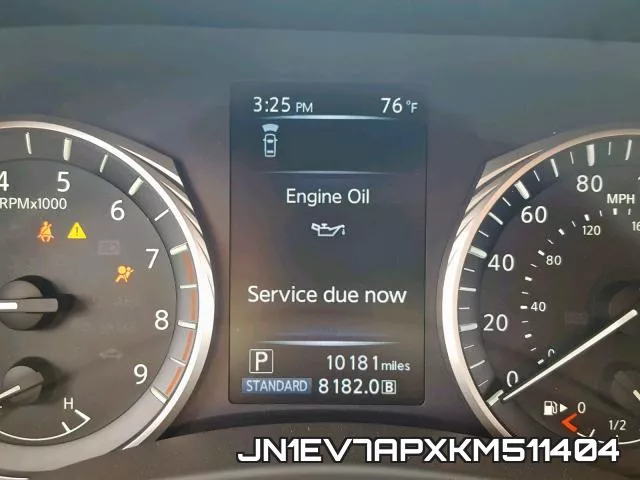 JN1EV7APXKM511404 фото 9