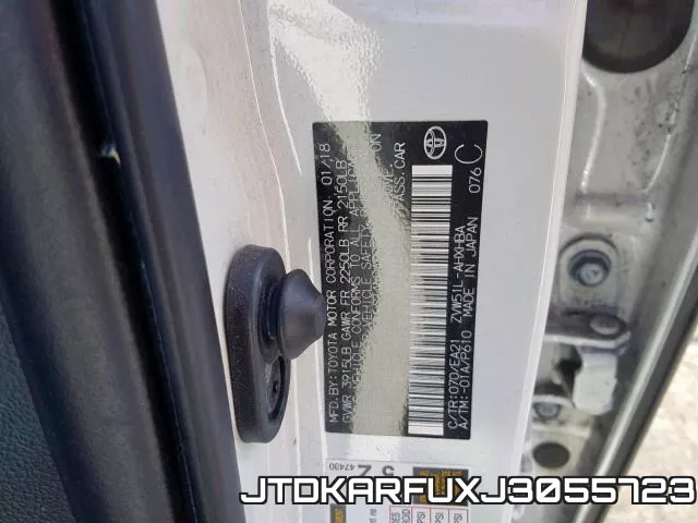 JTDKARFUXJ3055723 фото 2