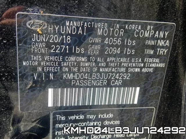 KMHD04LB3JU724292 фото 2