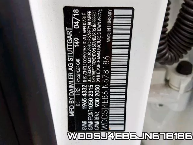 WDDSJ4EB6JN678186 фото 2