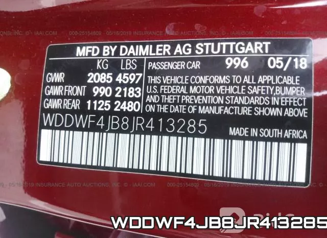 WDDWF4JB8JR413285 фото 10