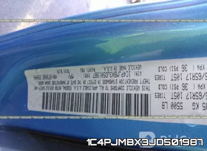 1C4PJMBX3JD501987 фото 10