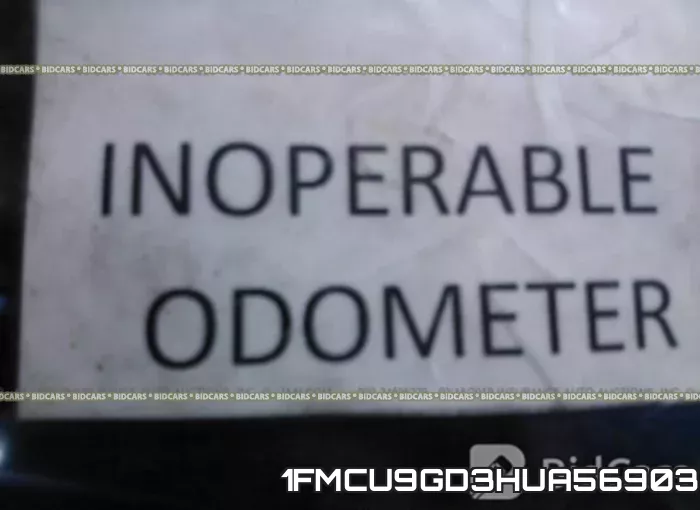 1FMCU9GD3HUA56903 фото 8