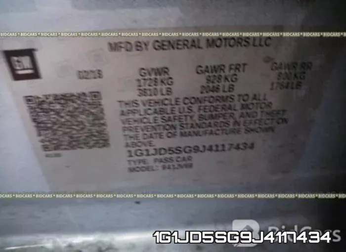 1G1JD5SG9J4117434 фото 10