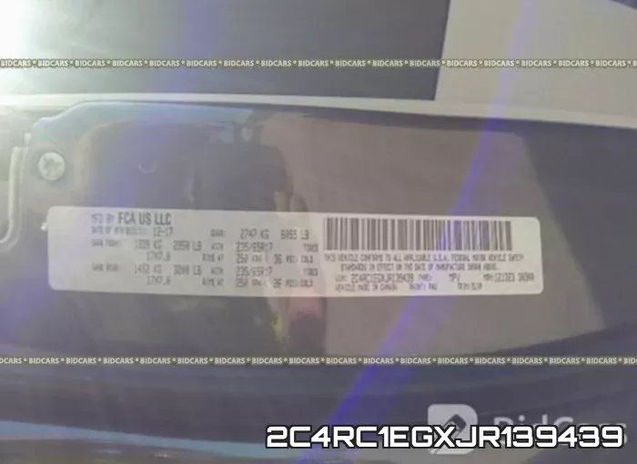 2C4RC1EGXJR139439 фото 9